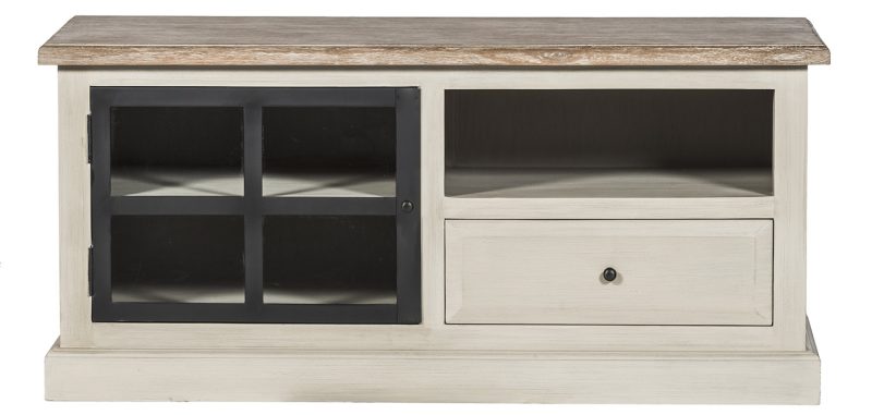 Meuble tv 1 porte, 1 tiroir