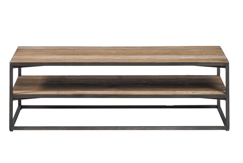 Table basse avec plateau en teck